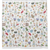 Peter het Konijn Beatrix Potter Douchegordijn (Voorkant)