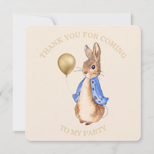 Peter het Konijn Bedankt dat je naar mijn feestje