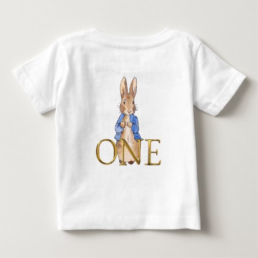 Peter het konijn eerste verjaardag (Achterkant)