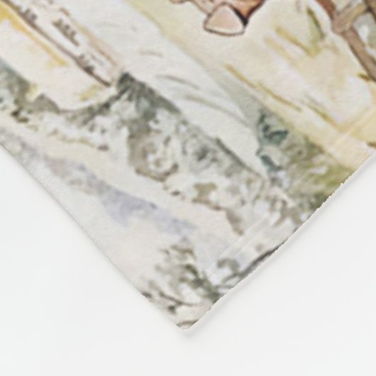 Peter het konijn fleece deken (Hoek)