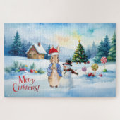 Peter het konijn Ginger brood huis Legpuzzel (Horizontaal)