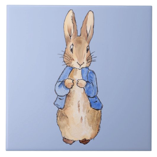 Peter het konijn tegeltje (Voorkant)