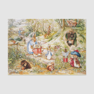 Peter het konijn tissuepapier