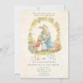  Peter het konijnengeslacht onthult hij of zij Kaart (Voorkant)