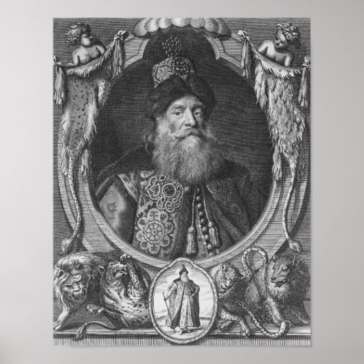 Peter John Potemkin, gegraveerd door R. White Poster (Voorkant)