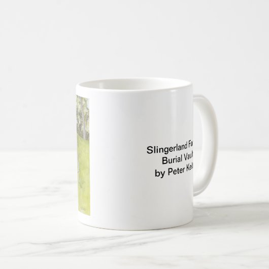 Peter Keitel Waterverf van de Slingerland Vault Koffiemok (Voorkant rechts)