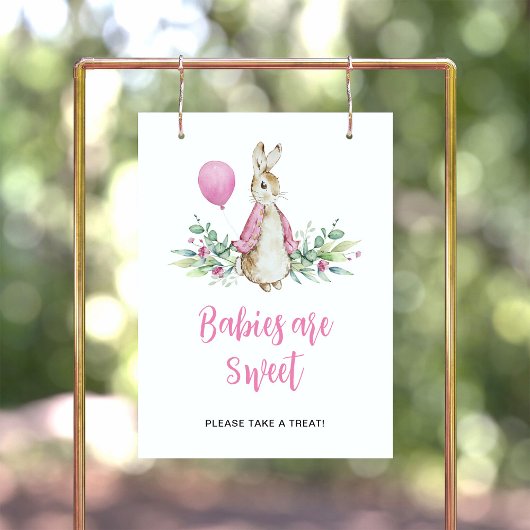 Peter Konijn Baby's zijn Zoet Poster