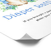 Peter Konijn Luier loterij Poster (Hoek)