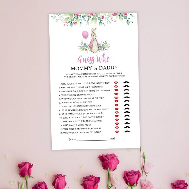 Peter Konijn Mama of Daddy Baby Game (Creator heeft geüpload)