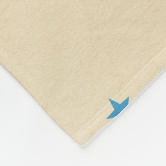 Peter Konijn Wortelen en Sterren Jongen Custom Fleece Deken (Hoek)