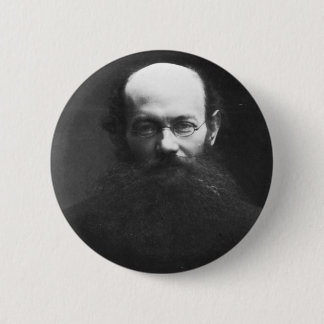 Peter Kropotkin-knop Ronde Button 5,7 Cm
