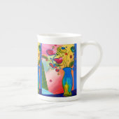 Peter Max Inspiré La Chine De La Coupe De Mug (Droite)