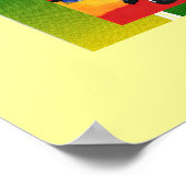 Peter Max oorspronkelijk getekend acrylschilderij Poster (Hoek)