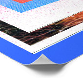 Peter Max oorspronkelijk getekend acrylschilderij Poster (Hoek)