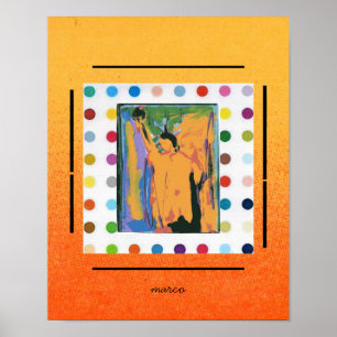  Peter Max: Vrijheidsbeeld poster