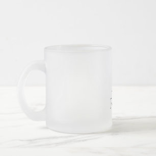 Peter monogram mug minimaliste