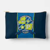 Peter name betekent beer groene blauw-messaggerkre etui (Voorkant)