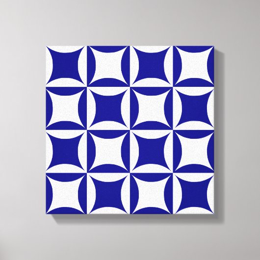 Peter overvallen om Paul Blue Pattern te betalen Canvas Afdruk (Voorkant)