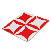 Peter overvallen om Paul Red Pattern te betalen Tegeltje (Zijkant)