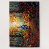 Peter Paashaas met Easter Egg Basket Legpuzzel (Verticaal)