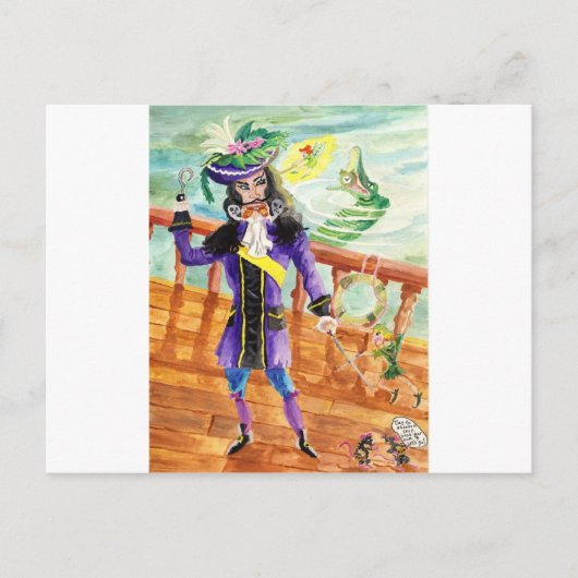 Peter Pan Briefkaart (Voorkant)