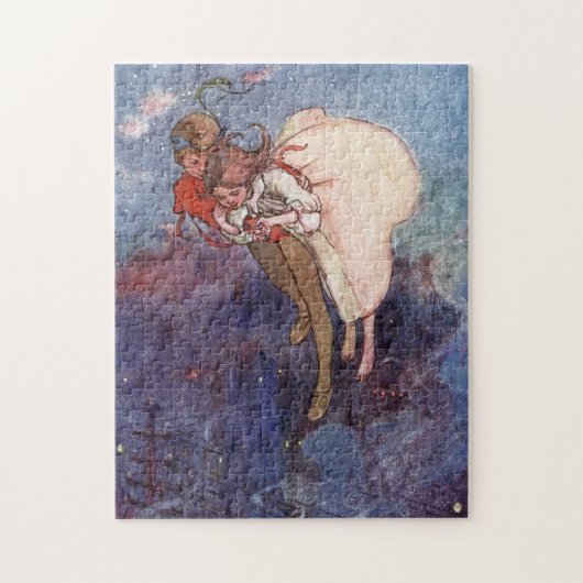 Peter Pan en Wendy door Alice B. Woodward Legpuzzel (Verticaal)