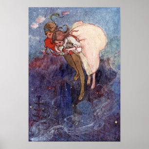 Peter Pan en Wendy door Alice B. Woodward Poster