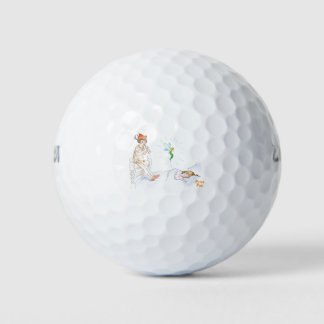 Peter Pan en Wendy Golfballen
