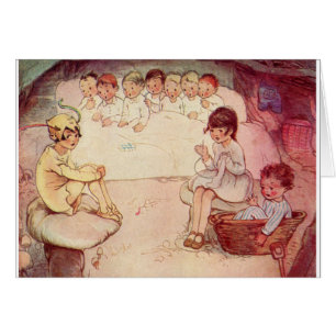 Peter Pan en Wendy Underground met Lost Boys
