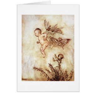 Peter Pan et fées (blanc à l'intérieur)