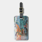 Peter Pan Hook's cove Tinker Bell schilderij Bagagelabel (Voorkant verticaal)