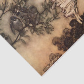 Peter Pan in het Kind van Kensington Gardens Fairi Tissuepapier (Detail)