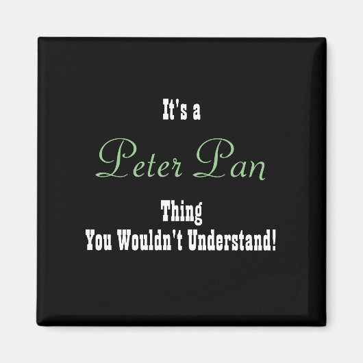 Peter Pan Magnet Magneet (Voorkant)