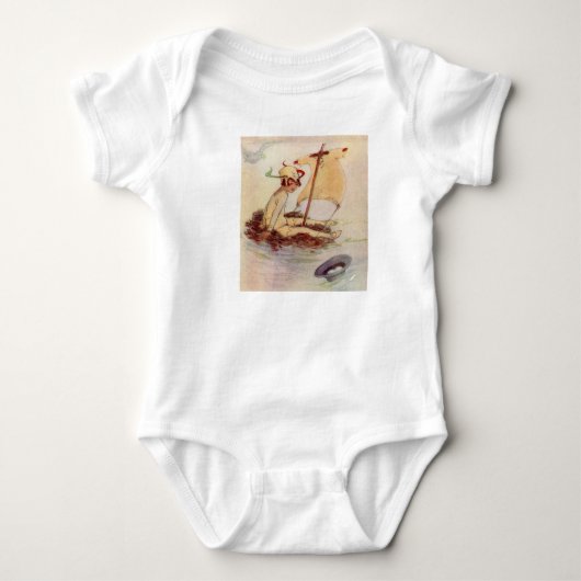 Peter Pan over vlot Romper (Voorkant)