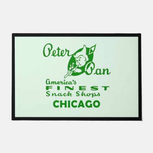 Peter Pan Snack Shop, Chicago Deurmat (Voorkant)