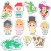 Peter Pan Sticker (Voorkant)