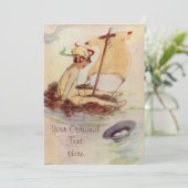 Peter Pan sur le radeau de nid - invitation de (Debout devant)