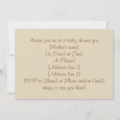 Peter Pan sur le radeau de nid - invitation de (Dos)