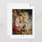 Peter Paul Rubens #23 - Fine Art Briefkaart (Voorkant / Achterkant)