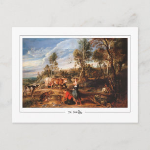 Peter Paul Rubens #2 - Carte postale d'art fin