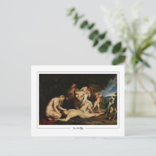 Peter Paul Rubens #55 - Carte postale d'art fin (Debout devant)