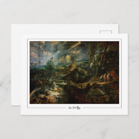 Peter Paul Rubens #6 - Carte postale Art (Devant / Derrière)
