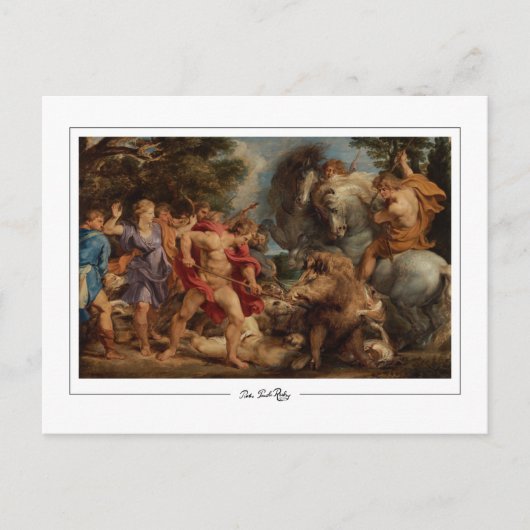 Peter Paul Rubens #9 - Carte postale d'art fin (Devant)