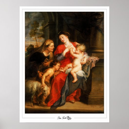 Peter Paul Rubens Affiche d'art Zedign #27 (Devant)