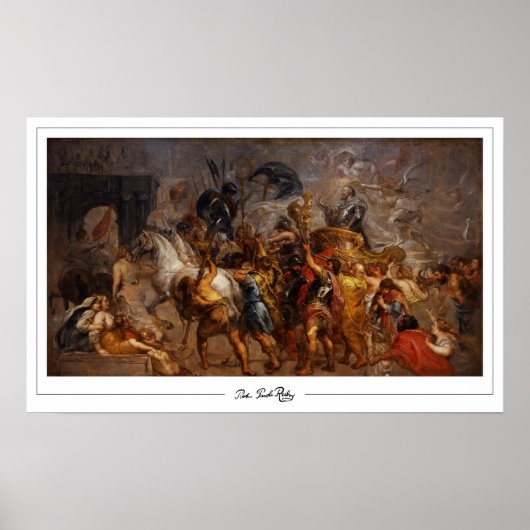 Peter Paul Rubens Affiche d'art Zedign #73 (Devant)
