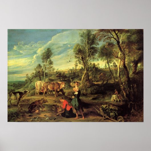 Peter Paul Rubens Art Poster (Voorkant)