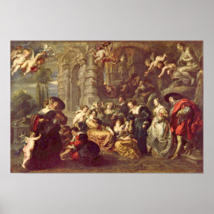 Peter Paul Rubens - Love Garden Poster