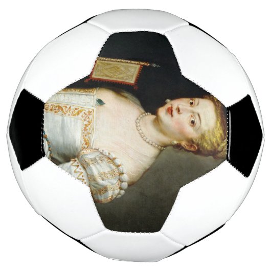 Peter Paul Rubens Portrait d'une dame (Tourné)