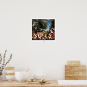 Peter Paul Rubens Poster d'art Zedign #24 (Cuisine)