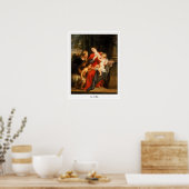 Peter Paul Rubens Poster d'art Zedign #27 (Cuisine)